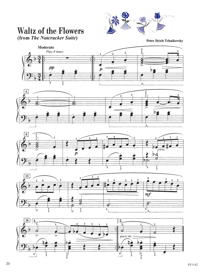 Piano Adventures Christmas Book -  Level 4