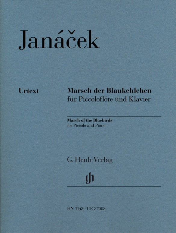 Janacek - March of the Bluebirds - Piccolo/Piano Accompaniment Henle HN1143