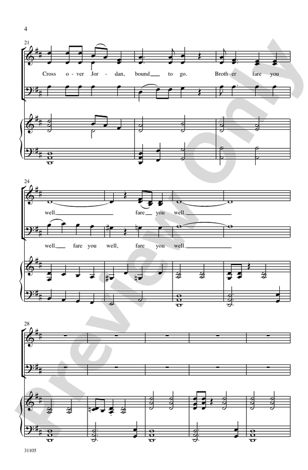 Bound to Go – SAB Choral Octavo (Digital Download)