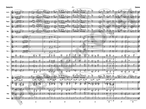 Caravan (Arr. Alan Baylock) - Jazz Ensemble Conductor Score & Parts(Digital Download)