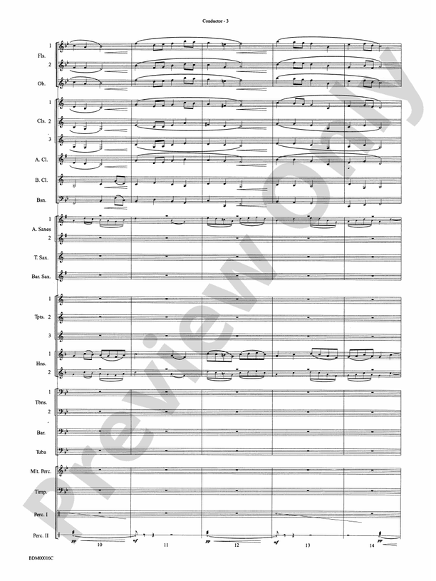To Challenge the Sky and Heavens Above - Concert Band Conductor Score & Parts (Digital Download)