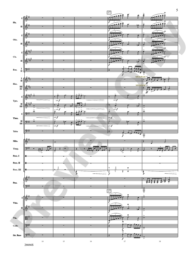 The Iliad – Full Orchestra Conductor Score & Parts (Digital Download)