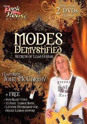 John McCarthy - Modes Demystified - Secrets of Lead Guitar - Guitar John McCarthy Rock House Guitar Solo DVD