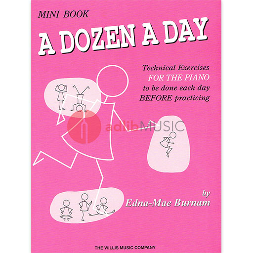 A DOZEN A DAY - PIANO - MINI BOOK - WILLIS MUSIC 404073