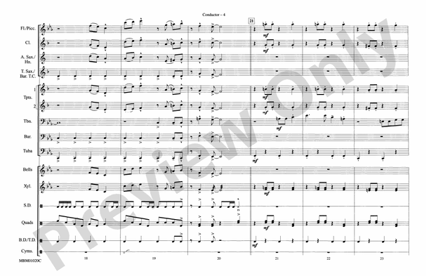 Live and Let Die – Marching Band Conductor Score & Parts (Digital Download)