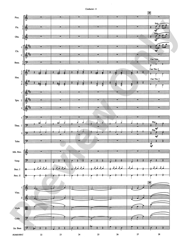 My Fair Lady (Medley) - Full Orchestra Conductor Score & Parts (Digital Download)