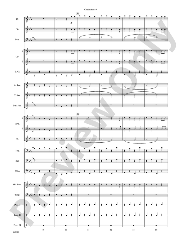 Charlie and the Chocolate Factory, Suite from - Concert Band Conductor Score & Parts (Digital Download)