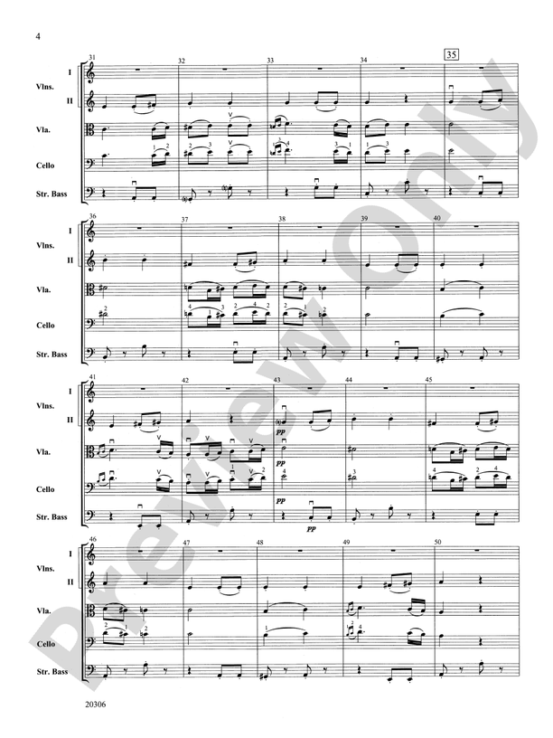 Symphony No. 7 (2nd Movement) – Full Orchestra Conductor Score & Parts (Digital Download)