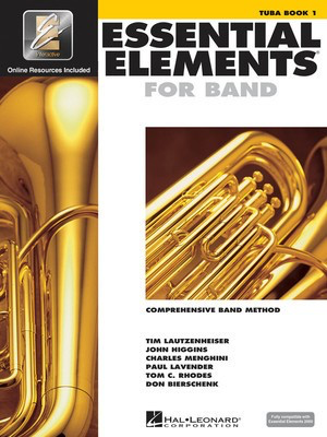 Essential Elements for Band Book 1 - Tuba in C Bass Clef/EEi Online Resources by Menghini/Bierschenk/Higgins/Lavender/Lautzenheiser/Rhodes Hal Leonard 862580