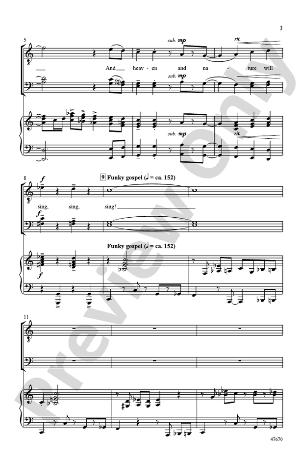 Joy to the World! – TBB Choral Octavo (Digital Download)