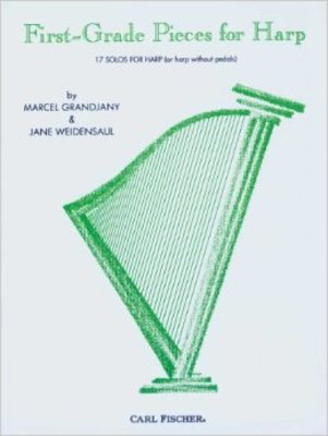 First-Grade Pieces for Harp - Jane Weidensaul|Marcel Grandjany - Harp Carl Fischer O4466