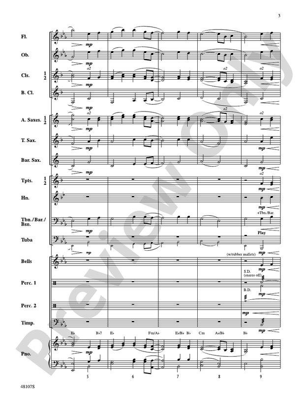 Dolce - Concert Band Conductor Score & Parts (Digital Download)
