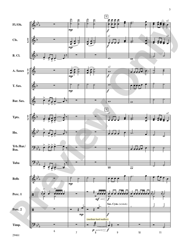Quasars - Concert Band Conductor Score & Parts (Digital Download)
