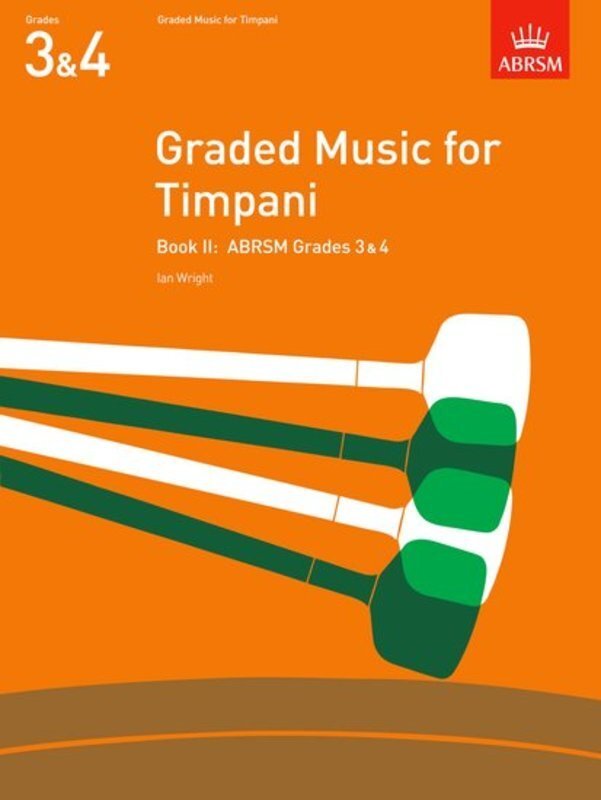 Graded Music for Timpani, Book 2 - (Grades 3-4) - Timpani ABRSM