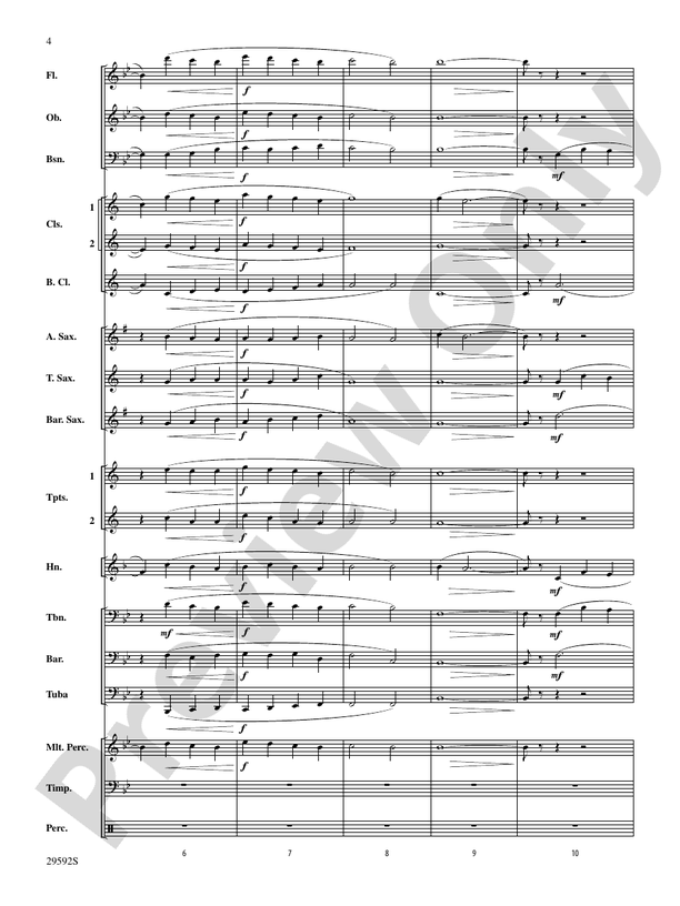 I Saw Three Ships (Grade 3) - Concert Band Conductor Score & Parts (Digital Download)