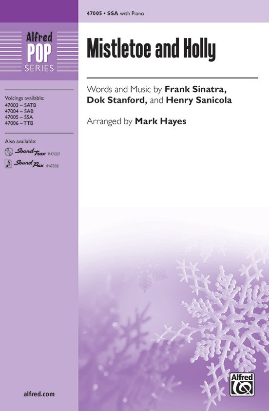 Mistletoe and Holly – SSA Choral Octavo (Digital Download)