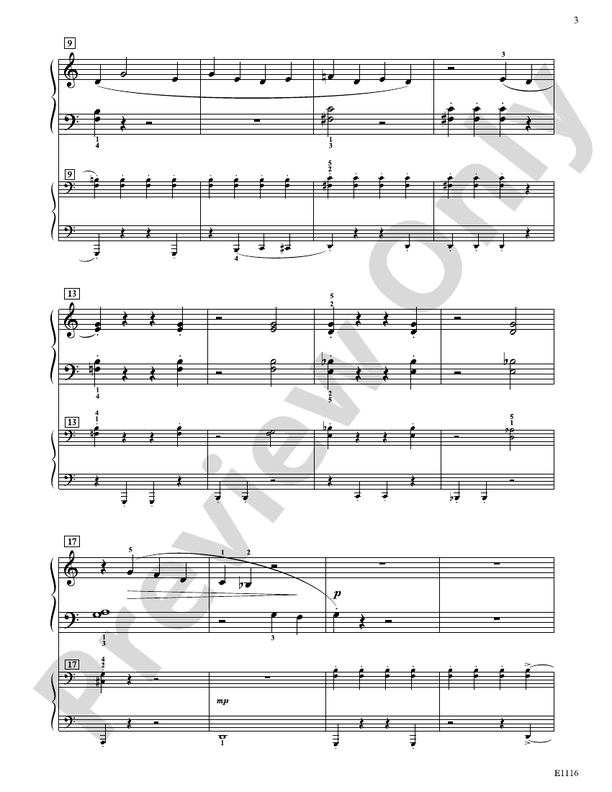 Concerto in Cool - Piano (Digital Download)