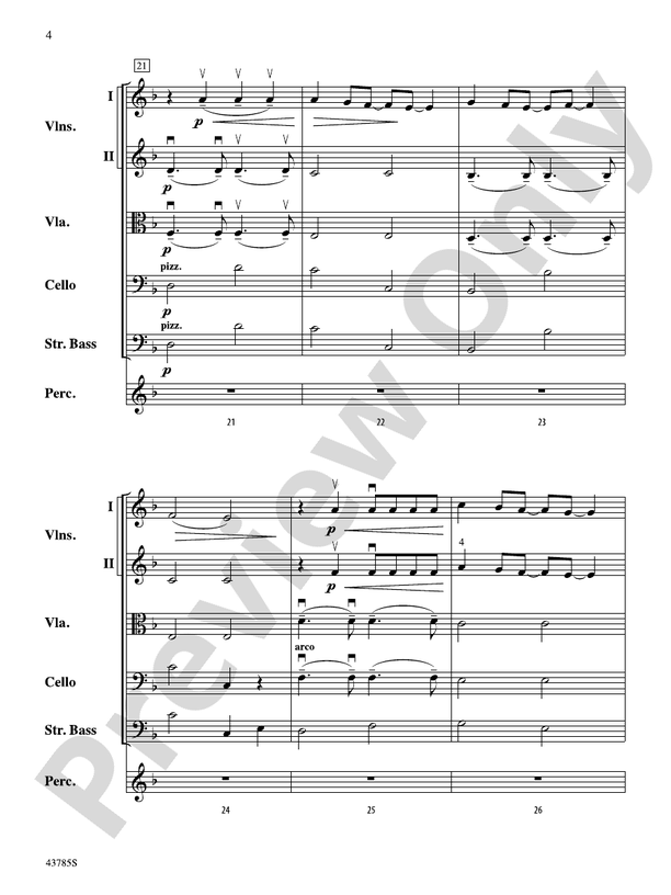 Shattered – String Orchestra Conductor Score & Parts (Digital Download)