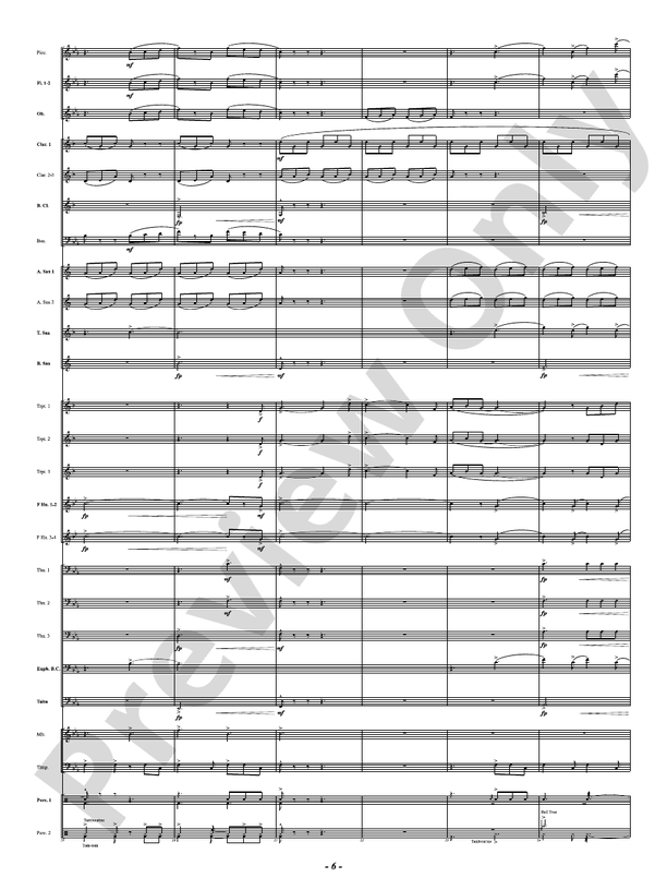 To Sail Uncharted Waters - Concert Band Conductor Score & Parts(Digital Download)