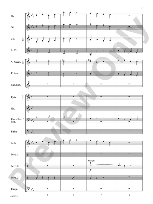 Monsters, Unite! - Concert Band Conductor Score & Parts (Digital Download)