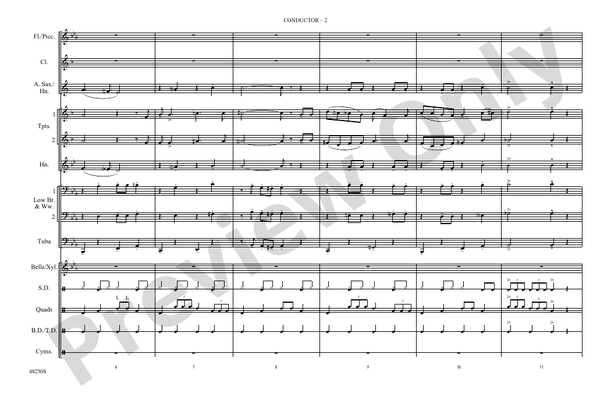 You're a Mean One, Mr. Grinch – Marching Band Conductor Score & Parts (Digital Download)