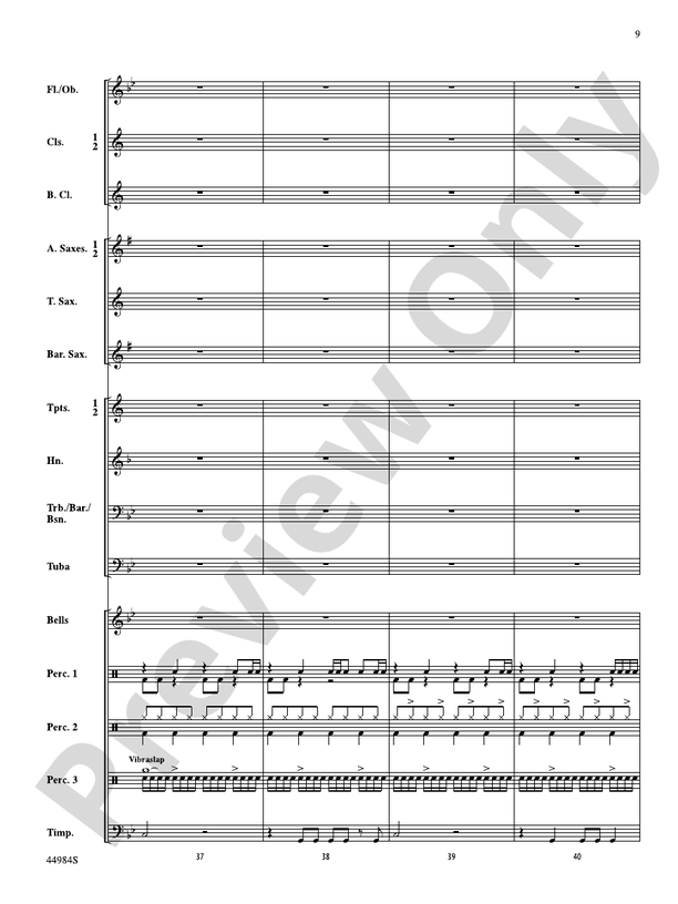Power Surge - Concert Band Conductor Score & Parts (Digital Download)