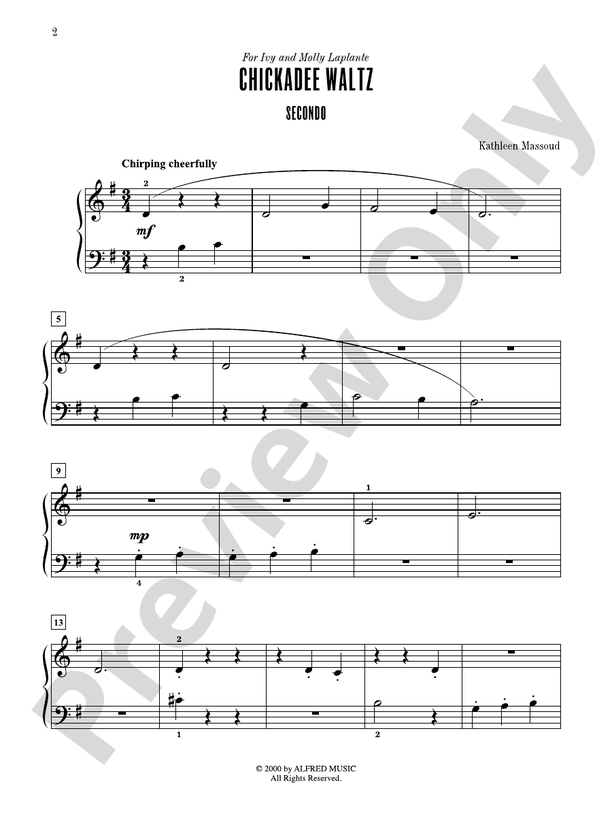 Contest Winners for Two, Book 1: 7 Original Piano Duets from the Alfred, Belwin, and Myklas Libraries - 1 Piano, 4 Hands (Digital Download)