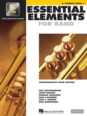 Essential Elements for Band Book 1 - Bb Trumpet/EEi Online Resources by Menghini/Bierschenk/Higgins/Lavender/Lautzenheiser/Rhodes Hal Leonard 862575