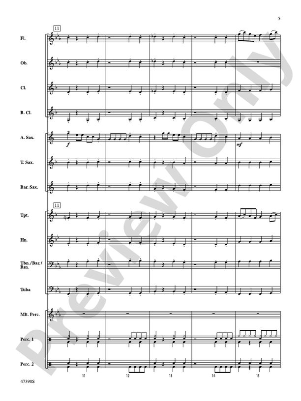 Bruno Mars Four-Pack - Concert Band Conductor Score & Parts (Digital Download)