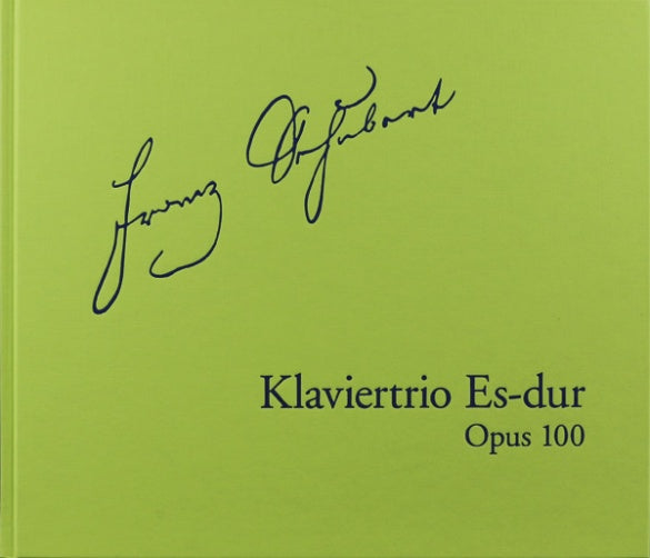Schubert - Piano Trio in EbMaj Op100 D929 - Facsimile Henle HN3225