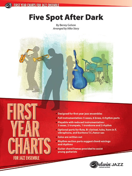 Five Spot After Dark – Jazz Ensemble Conductor Score & Parts (Digital Download)
