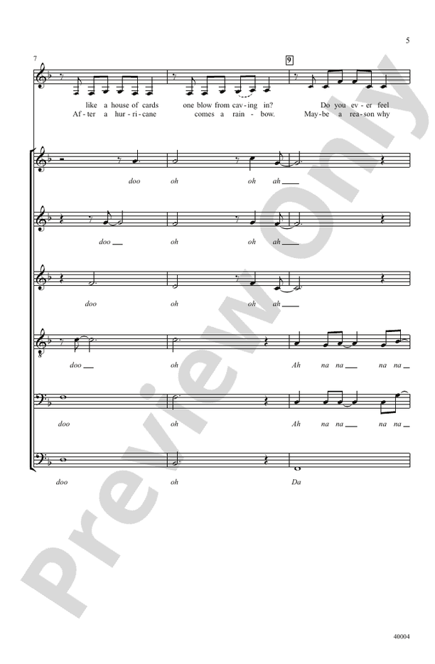 Firework – SSATBB, a cappella Choral Octavo (Digital Download)