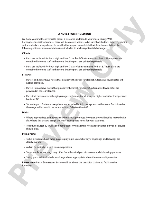 Derivations (Flexible Arrangement) - Concert Band Conductor Score & Parts (Digital Download)