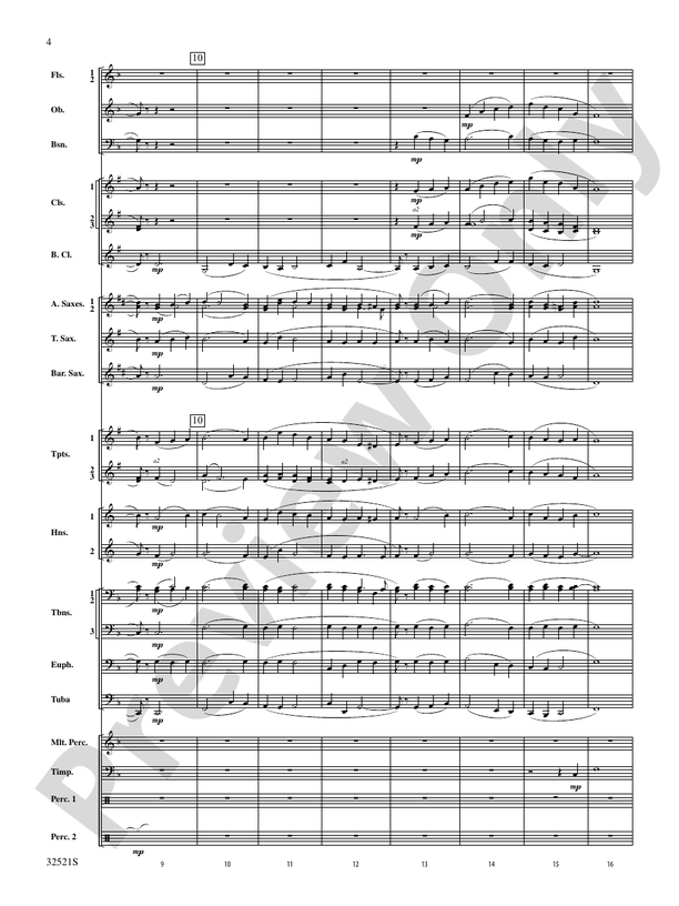 A Percy Grainger Portrait - Concert Band Conductor Score & Parts (Digital Download)