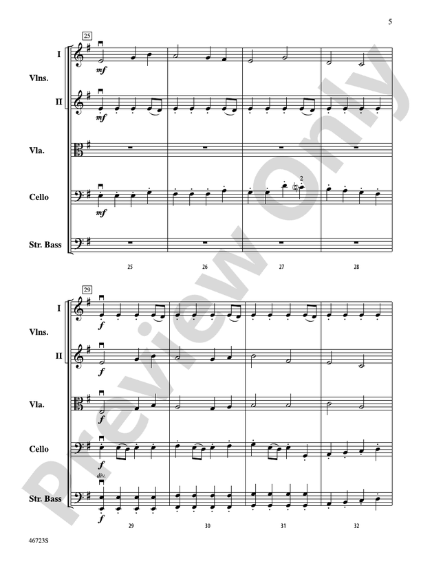 Sky Islands - String Orchestra Conductor Score & Parts (Digital Download)