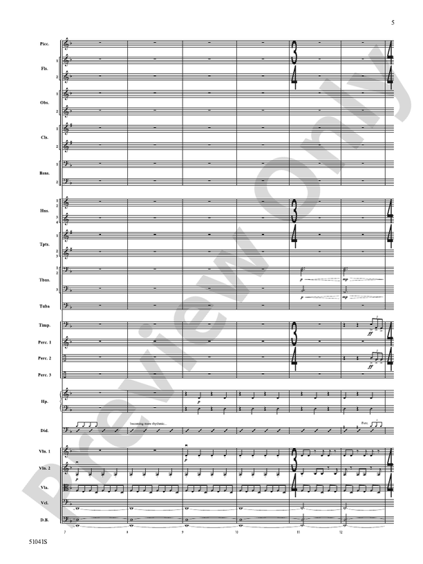 Origins – Full Orchestra Conductor Score & Parts (Digital Download)