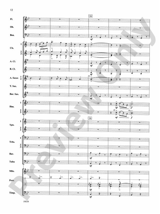 Two Irish Sketches - Concert Band Conductor Score & Parts (Digital Download)