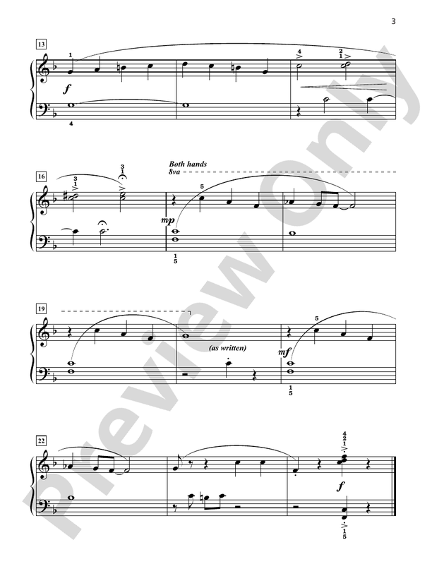 Grand Solos for Piano, Book 3 - Piano (Digital Download)