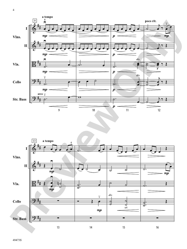 Orchid - String Orchestra Conductor Score & Parts (Digital Download)