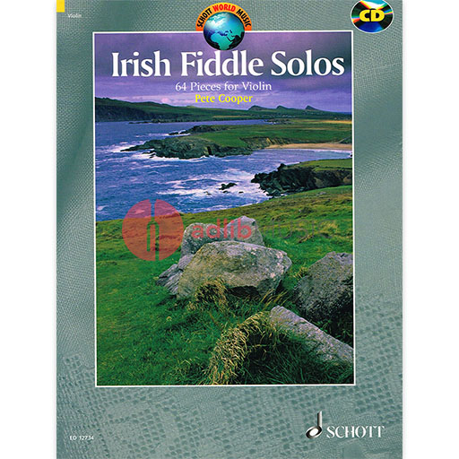 Irish Fiddle Solos - 64 Pieces for Violin - Fiddle|Violin Schott Music /CD