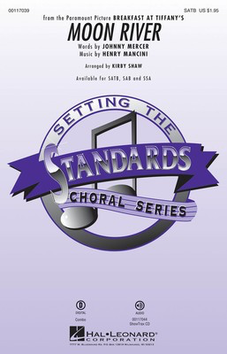 Moon River - Henry Mancini - Kirby Shaw Johnny Mercer Hal Leonard ShowTrax CD CD