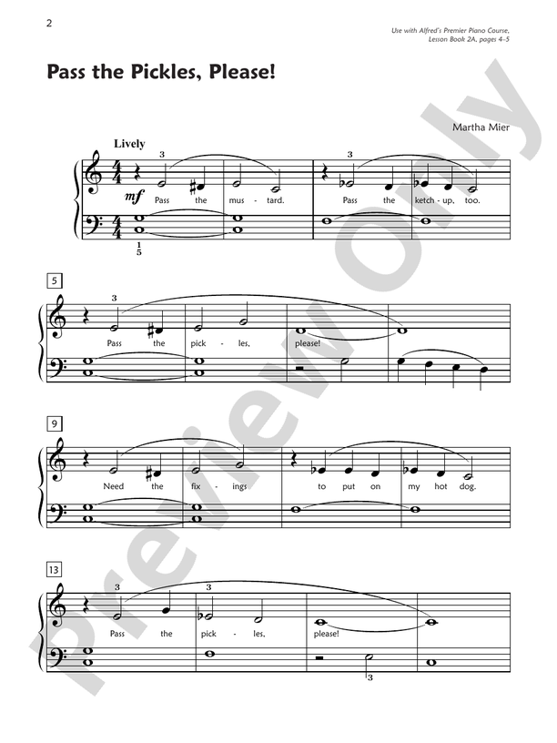 Premier Piano Course, Jazz, Rags & Blues 2A (Digital Download)