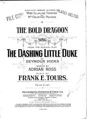 The Bold Dragoon - Vocal/Piano (Digital Download)