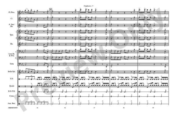 Le Freak – Marching Band Conductor Score & Parts (Digital Download)