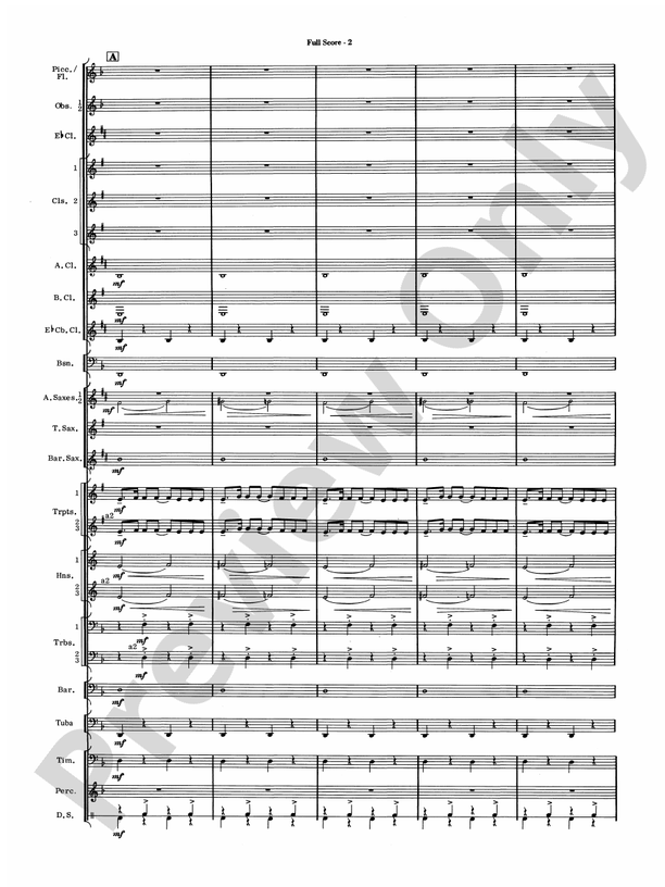 James Bond Suite (Medley) - Concert Band Conductor Score & Parts (Digital Download)
