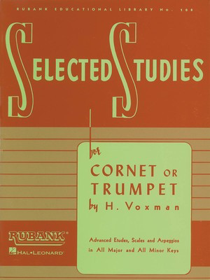 Selected Studies - Cornet or Trumpet - Bb Cornet|Trumpet Rubank Publications