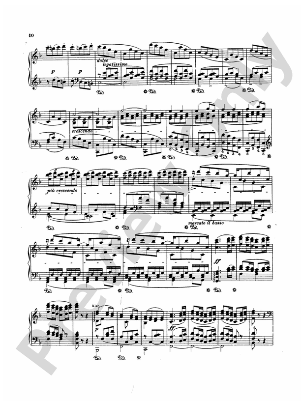 Beethoven - Symphonies (Nos. 6-9) (Arr. Franz Liszt) - Piano Solo (Digital Download)