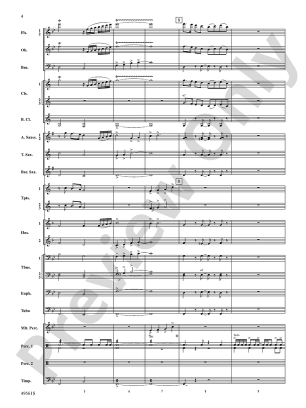 December Joy - Concert Band Conductor Score & Parts (Digital Download)