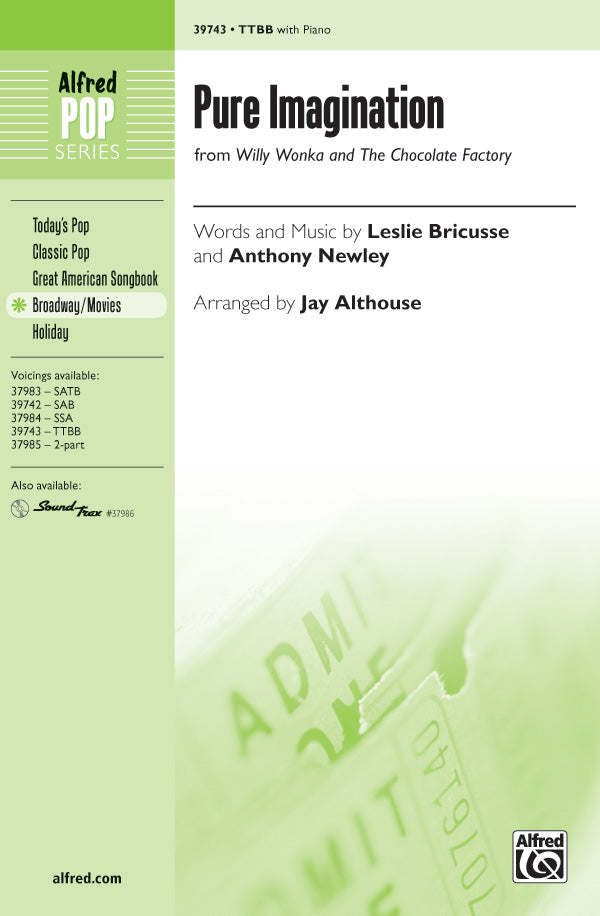 Pure Imagination TTBB