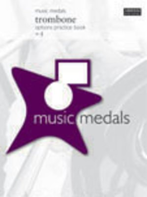 Music Medals Trombone Options Practice Book - ABRSM - Trombone ABRSM Trombone Solo